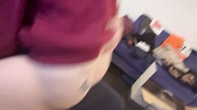 red headed Alice riding cock like an absolute savage while 3 months pregnant