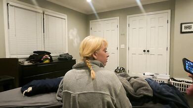 Alice is a cute little blonde in pig tails and shes such a little whore for it sucking cock and getting railed out in doggy