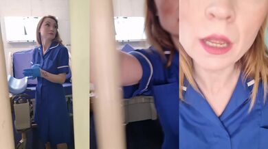 Horny Nurse Gets Caught Masturbating So Fucks You
