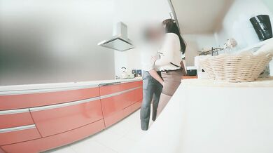 セクハラ部長に給湯室で脚ガクガク脳が溶けるまで何度もイカされる黒スト眼鏡のおとなしめOLちゃん。最初は嫌々だったのに結局チン媚びザー汁まみれで草。の巻