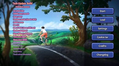 Jenny sex toy compete a quest item in the adult visual novel Summertime Saga
