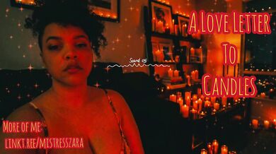 Femdom candle play asmr letter