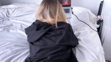 My neighbor invited me in, so I fucked her tight hole and gave her a massive creampie