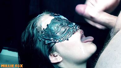 HE CUMS TWICE IN A ROW - MILF GETS HER FACE COVERED AND SWALLOWS - MILLIE FOX