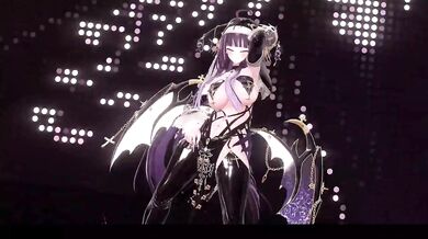 Elf VTuber Nude Strip Dance | Badtitude MMD