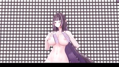 Elf VTuber Nude Strip Dance | Badtitude MMD