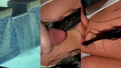Big ass milf surrenders in messy underwater orgasm