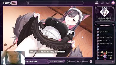 TAKING CARE OF MY MAID KITSUNE- MIRAI MIDNIGHT STREAMS