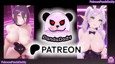 Ukinami Yuzuha bunny suit hentai - big tits Zenless Zone Zero Bunny Suit Blow Job for her boss hentai by PandaDaddy