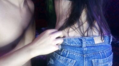 masturbating this little slut until she cums