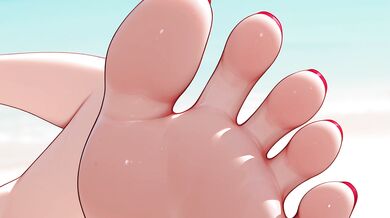 Zero Two makes you stroke sniffing her... [joi, feet, armpits, femdom]