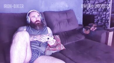 He was playing and I was horny...