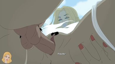 She Let Her Son's Best Friend To Fuck Her Hard In The Pool After He Helped Her(18+) - Milftoon Gameplay Part24