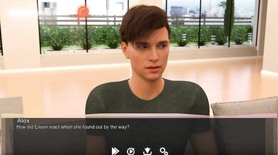 Oh, that's not fair. Why is your penis touching my pussy?