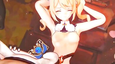 Jean uses her vacation for Hillichurl bonding - Genshin Impact