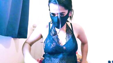 part 1 cream pie pussy WaCTH MY CUM dildo dirty talk english after cum fingring WET PUSSY