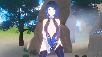 Yelan takes Hilichurl BBC during her day off - Genshin Impact