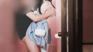 露出狂スタイルでデートに来ちゃう発情期の地雷系女子さん。すぐに公園トイレへ直行し声出ようが潮吹こうが構わずヤリまくり肉便器確定した模様。