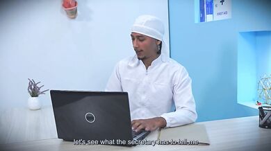 Dr. BBC has anal sex with his patient, a tattooed Colombian MILF, ending in a creampie
