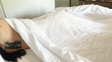 Tattooed MILF Step Mom Sneaks Into Your Bed Naked - Parker Skyes - Bradley C XXX