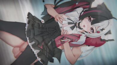[NTE] Lacrimosa's "GOTH DOLL STUFFED": Bound Chaos Agent & POV Sandwich DP (4K/60FPS)