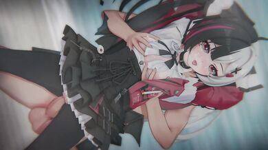 [NTE] Lacrimosa's "GOTH DOLL STUFFED": Bound Chaos Agent & POV Sandwich DP (4K/60FPS)