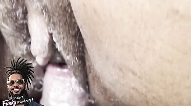 My Girlfriends Pussy felt so Good Ebony MILF big clit and Deep Pussy