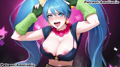 League Of Legends hentai ams animation - Sona big tits blow job hentai by amscomic