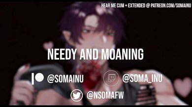 Your Needy dogboy Begs and humps his pillow while he fucks himself | NSFW Audio | Male Moaning ASMR