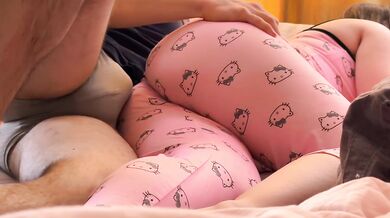 Morning in Bed, seen from the Side, Slowly Falling into each other