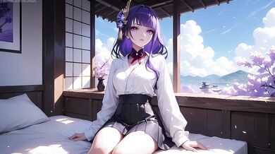 Shougun Raiden romantic JOI