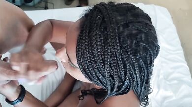 Burning cumshot wilds blowjob with endless wet spills