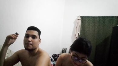 A Colombian Latin American couple playing a Q&A game before sex