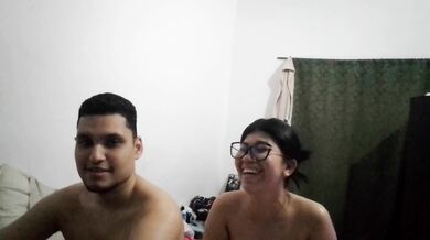 A Colombian Latin American couple playing a Q&A game before sex