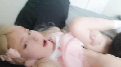 Cute girl gives blowjob and has loud orgasm with sex toy before getting fucked raw