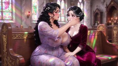 priestess of pleasure: secret milk play unfolds in quiet grace