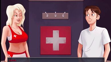 Sommertime saga | Sexy stepsister gets creampied her pussy | Gameplay