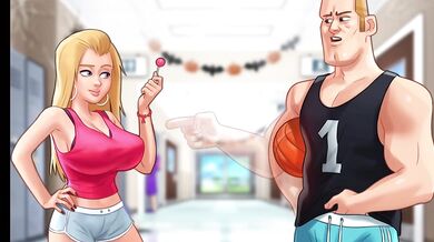 Sommertime saga | Sexy stepsister gets creampied her pussy | Gameplay