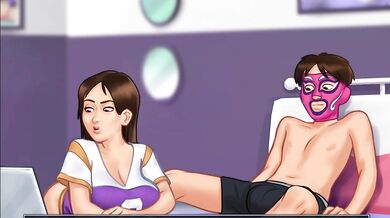 Sommertime saga | Sexy jenny with hot scenes in Gameplay