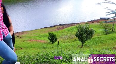 ANAL SEX IN THE MIDDLE OF A NATURAL LANDSCAPE AND A GIRL WHO IS IN THE MOOD TO HAVE FUN