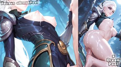 Big Tits Diana hentai from League Of Legends hentai by xDreamPool