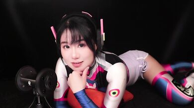 ASMR Hot Girl Take Care of the Last Man on Earth | DVA Cosplay | Ear Eating and Mouth Sound