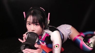 ASMR Hot Girl Take Care of the Last Man on Earth | DVA Cosplay | Ear Eating and Mouth Sound