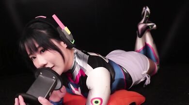 ASMR Hot Girl Take Care of the Last Man on Earth | DVA Cosplay | Ear Eating and Mouth Sound
