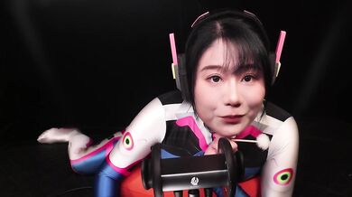 ASMR Hot Girl Take Care of the Last Man on Earth | DVA Cosplay | Ear Eating and Mouth Sound