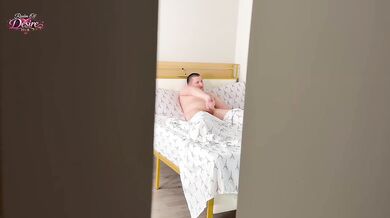 Step Sis Caught Me Jerking Off and Fucked Me Hard + Huge Cumshot in Her Mouth