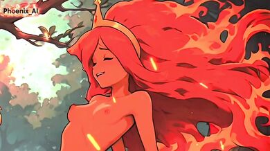 Hot encounter in the forest - Generated by AI