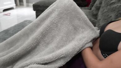 I Sucked and Fucked My Boyfriend on the Couch in Front of my College Roommate!