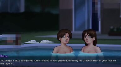 Sommertime saga | debbie's sexy scenes in Gameplay 18+