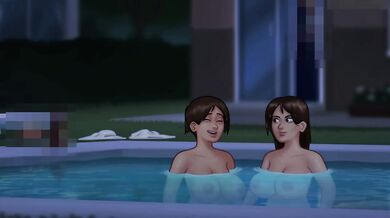Sommertime saga | debbie's sexy scenes in Gameplay 18+